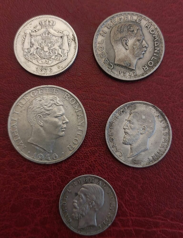 Monede Vechi, colecționar, piesele deținute de mine.