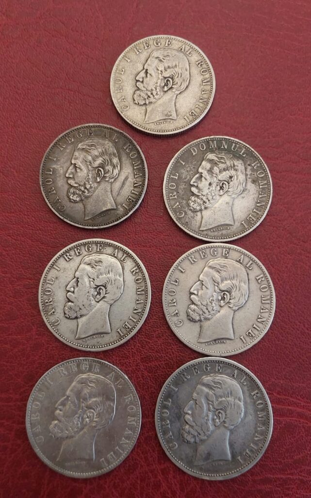 Monede Vechi, colecționar, piesele deținute de mine, monede de argint