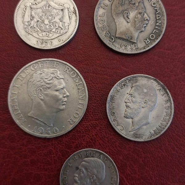 Monede Vechi, colecționar, piesele deținute de mine.