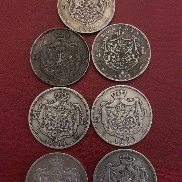 Monede Vechi, colecționar, piesele deținute de mine.