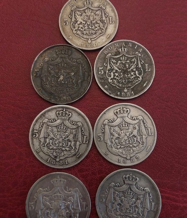 Monede Vechi, colecționar, piesele deținute de mine.